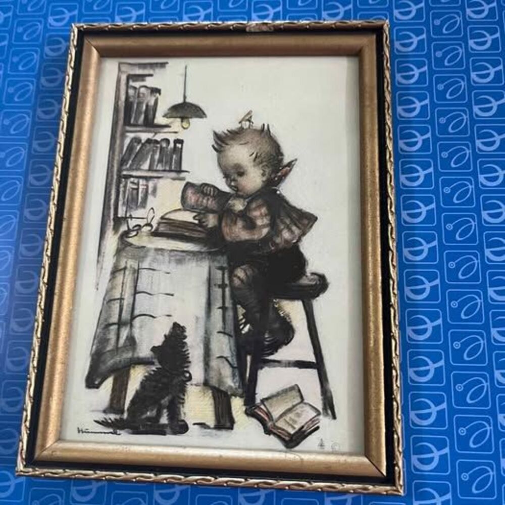 Vintage Hummel Framed Print
